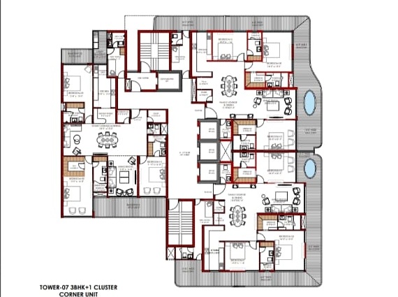 DKG GROUP MOHALI AVEDA Luxury Flats Project By DKG Mohali - E-Block, Airport Chownk, Airport Road, Mohali